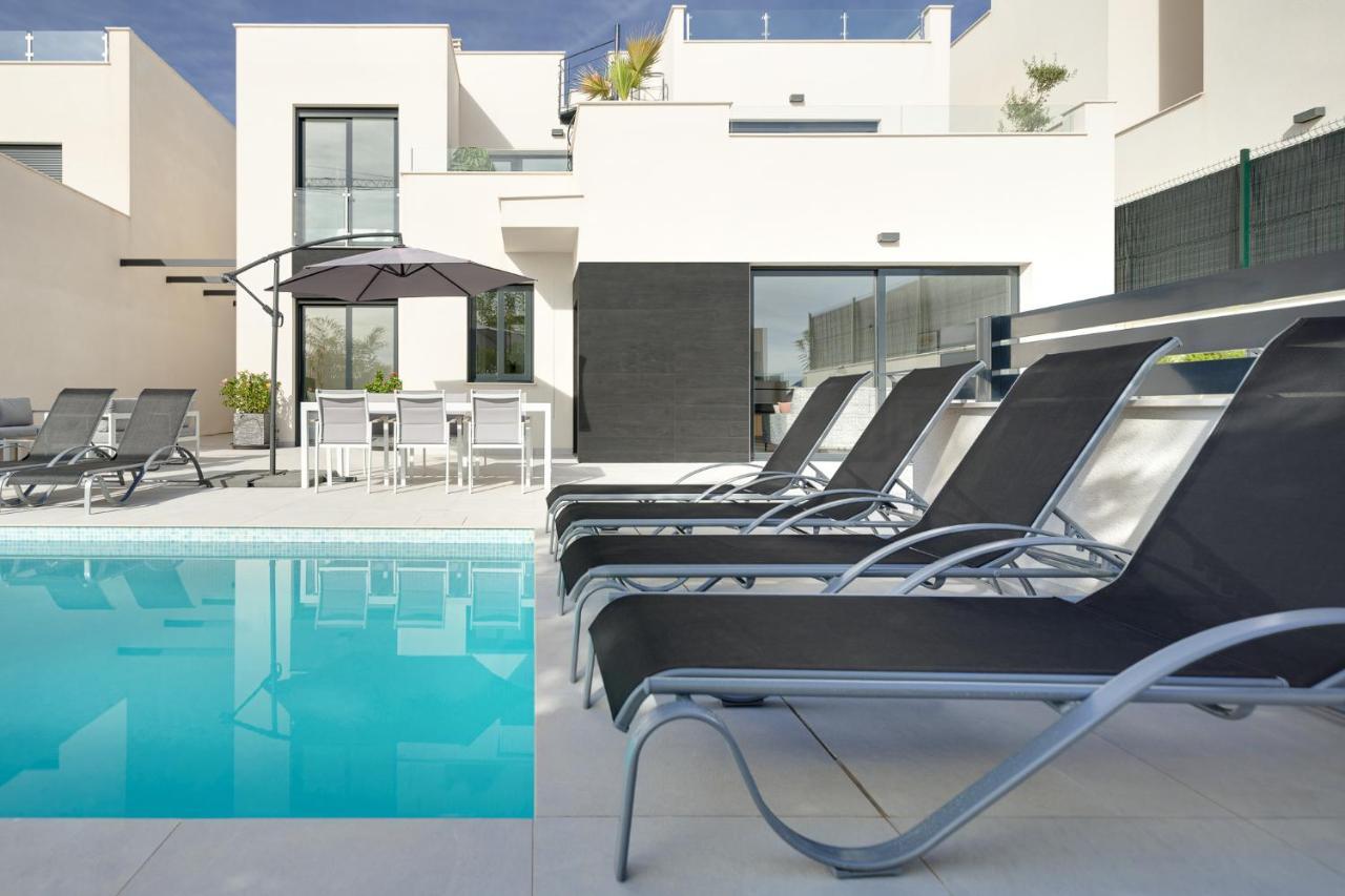 Villa Blanka, Amazing Villa With Hot Tube & Heated Pool In Polop, Alicante Exterior photo